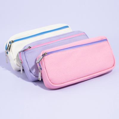 Pencil case, stationery bag, pencil box, canvas bag, storage box,